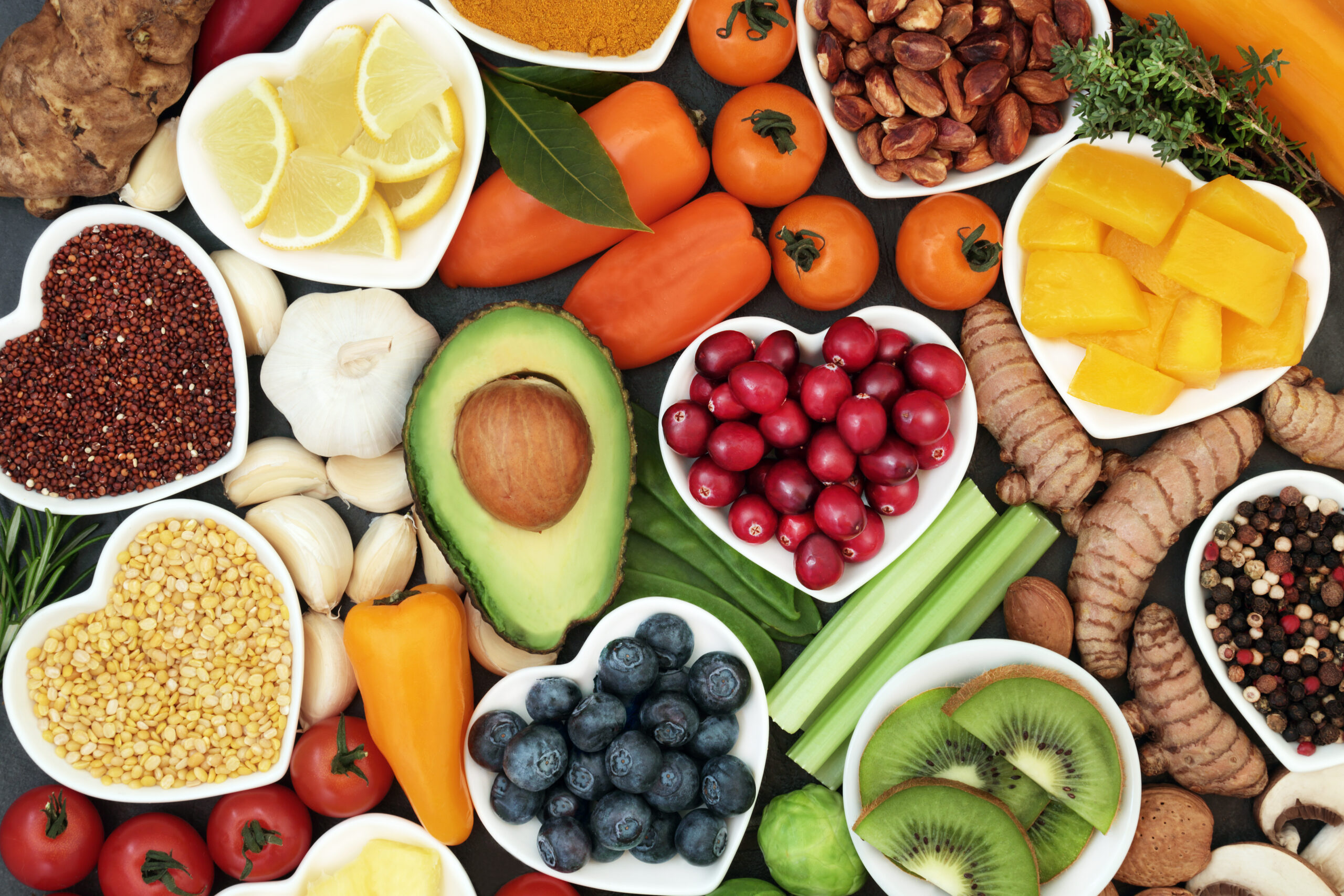 Fruits and veggies