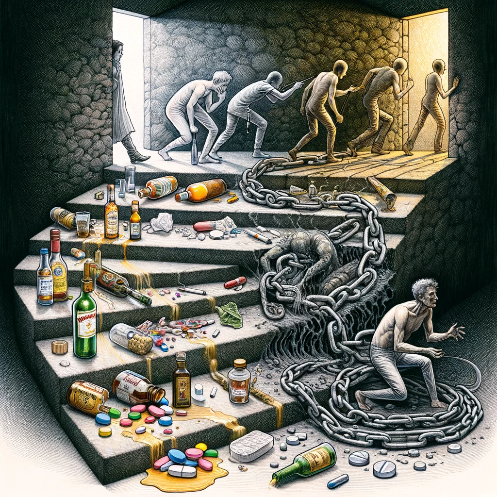 https://www.legacyfreedom.com/wp-content/uploads/2024/02/DALL%C2%B7E-2024-02-19-10.55.02-A-powerful-illustration-showing-the-journey-from-the-initial-relief-of-self-medicating-stress-to-the-entrapment-of-addiction.-The-scene-begins-with-a-.webp?utm_source=chatgpt.com